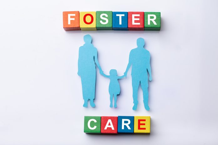 Foster Care Cubic Blocks With Family Figures Foster Care