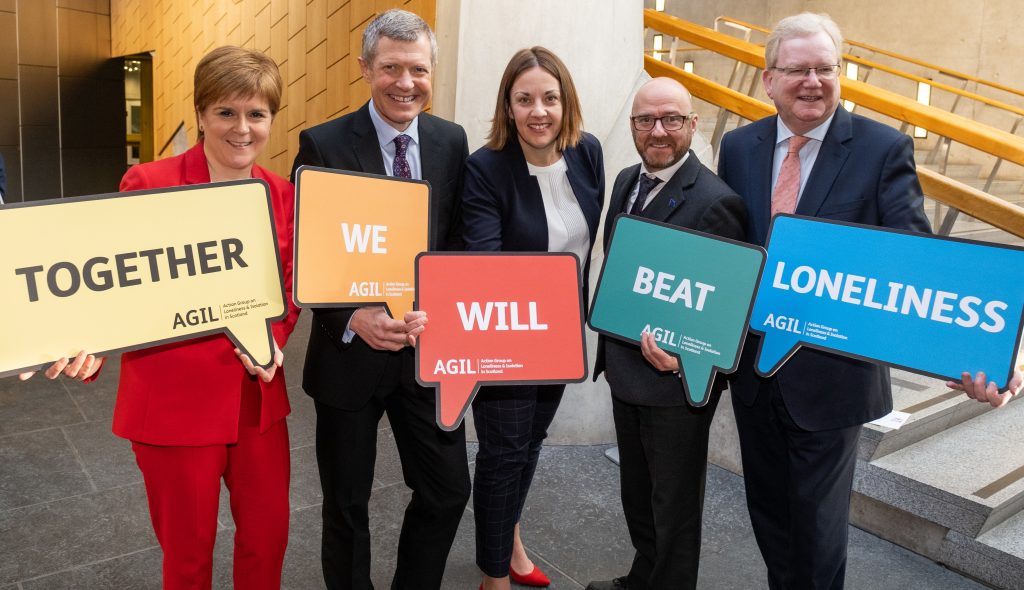 Scottish political parties unite to beat loneliness