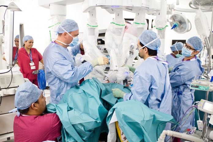 The London Clinic has opened a new centre for robotic surgery