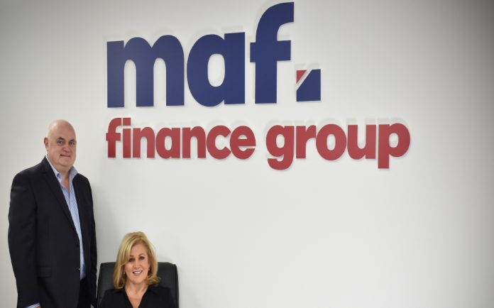 Sue and Dave Chapman, MAF Finance Group