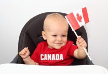 How many babies are really born to foreign parents in Canada?