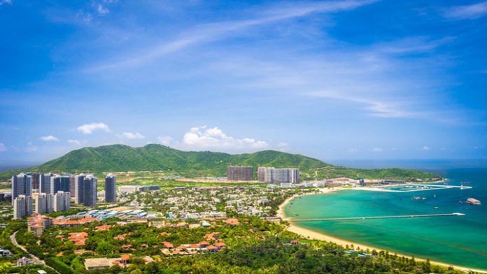Overview of Sanya city, Hainan Province, China