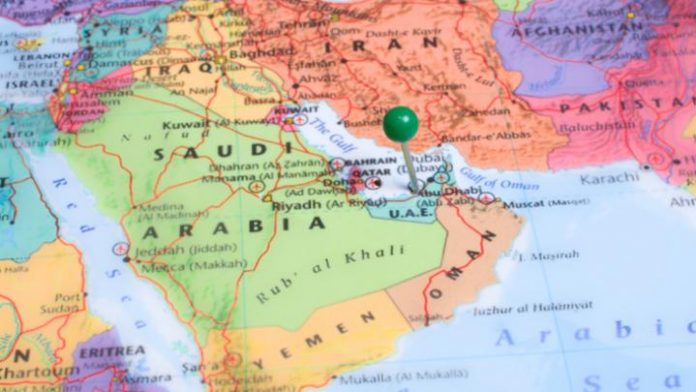 map, uae