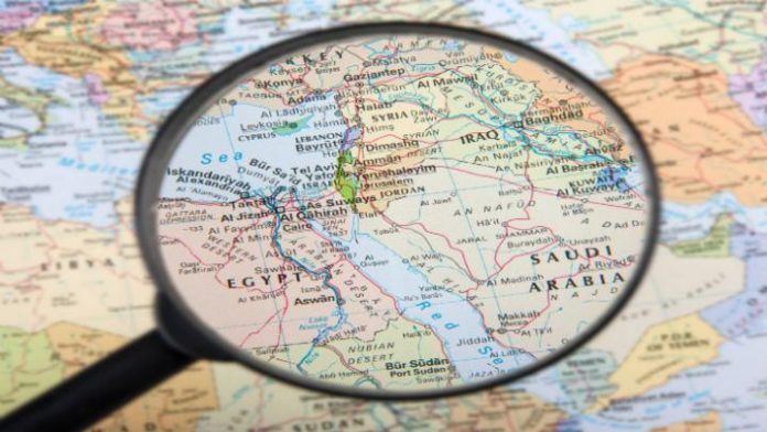 middle east, map, focus, magnify_1