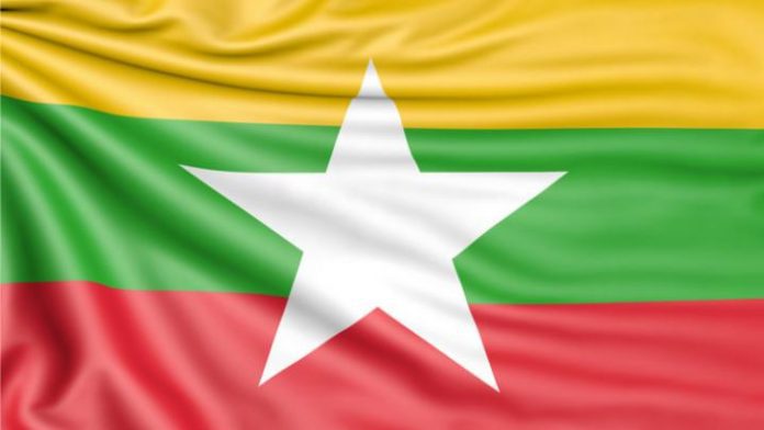 myanmar flag