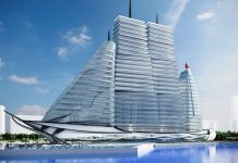 Boat shaped hospital