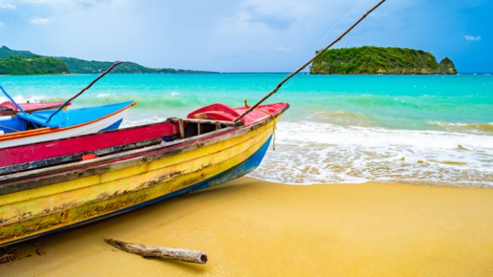Jamaica - beach - boat