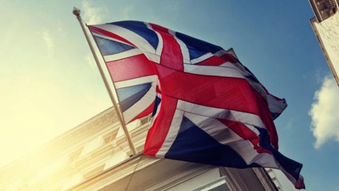 UK flag, government