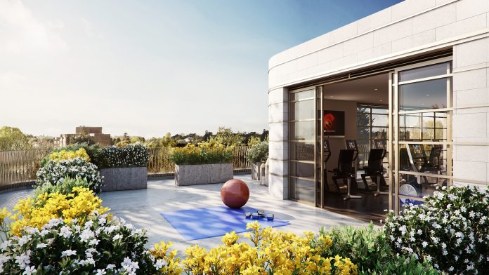 Elysian_Stanmore_Landsby_gym_terrace