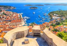 Health tourism plans for Hvar, Croatia Costal view of Hvar, Croatia