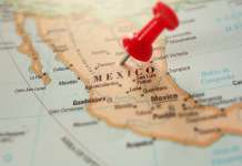 Medical travel to Mexico: high profile death Map of Mexico to represent medical travel to Mexico