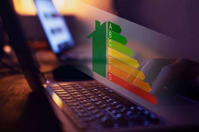 energy efficiency rating concept for home
