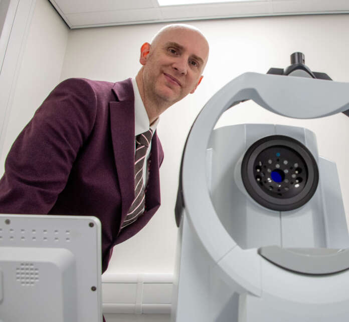 The official opening of the Optegra eye clinic in Uttoxeter