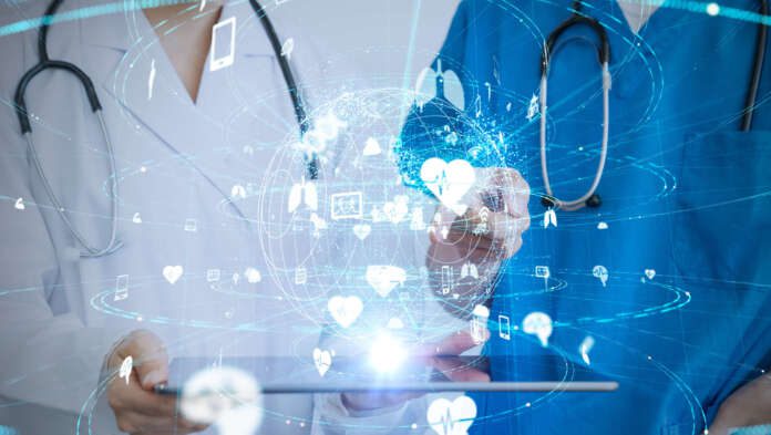 Medical technology concept.