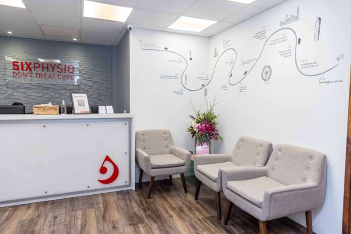 Six Physio - clinic reception