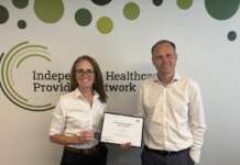 Dawn Hodgkins awarded for outstanding service to nursing