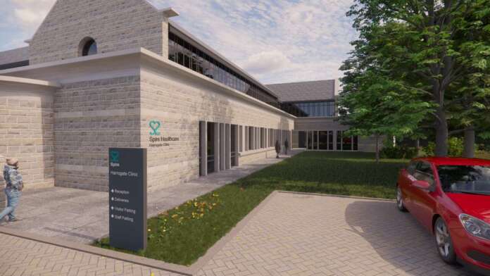 The £13m Spire Healthcare Harrogate Clinic is due to open in late 2024