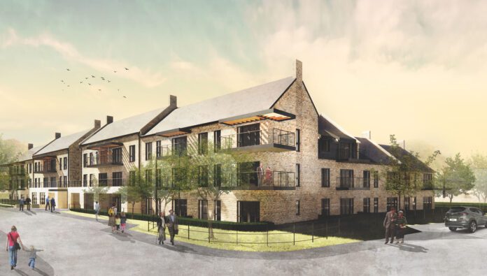 CGI Housing 21 Oundle - Eastern Corner