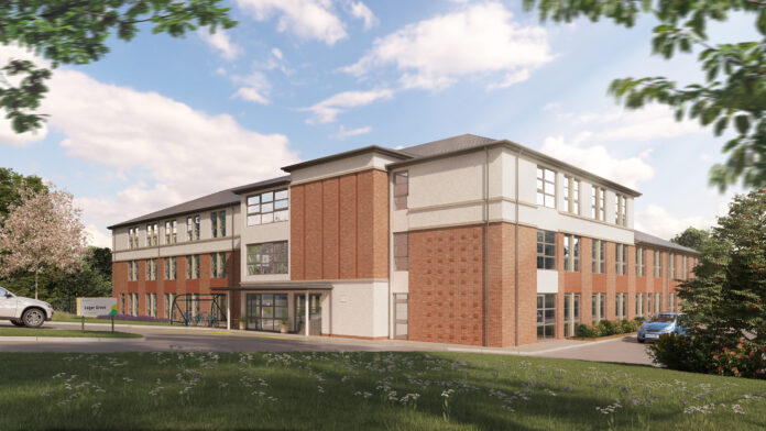 Exemplar health Care Leger Grove external CGI