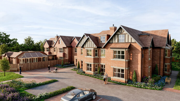 Artist's impression of Excelcare's Rheola Court Care Home. Credit: ADG Architects