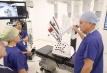 New robot assisted surgical system installed at The Clementine Churchill