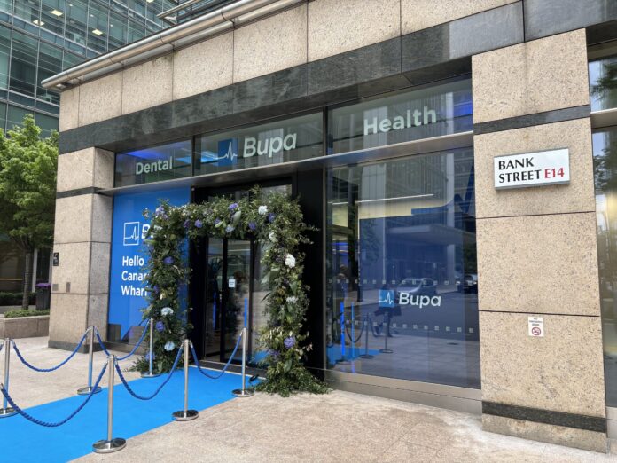 Bupa Health Care Canary Wharf exterior
