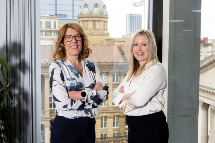 L-R Helen Badger and Gemma Lynch