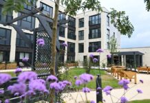 Construction work on extra care housing scheme completes