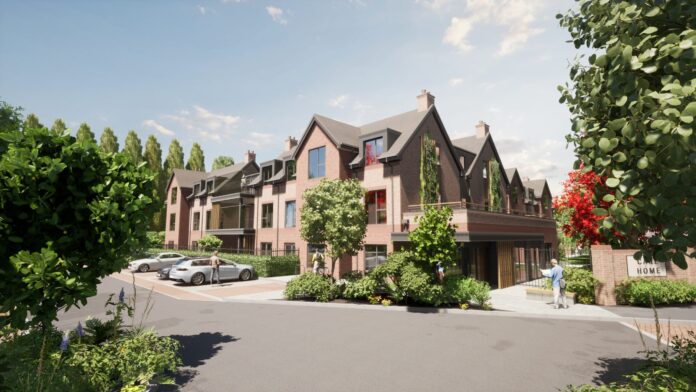 The new Dunham Care home in Wilmslow