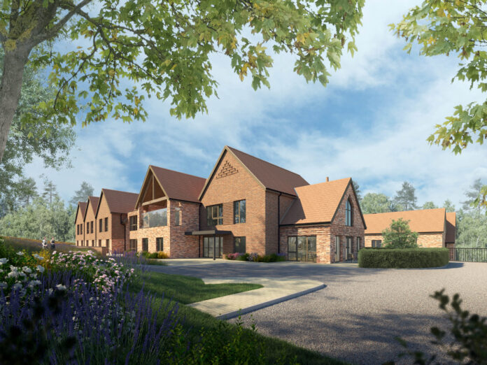 Barchester development in Liss Hampshire
