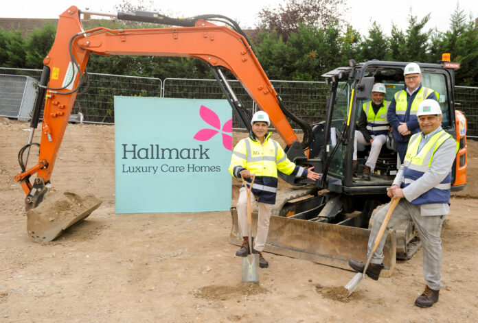 Hallmark Luxury Care Homes Chigwell groundbreaking